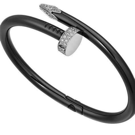 cartier juste un clou bracelet black